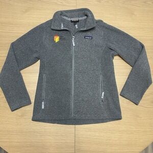 Patagonia Sweater Medium Gray Full Zip Better Sweater Fleece Jacket Trim